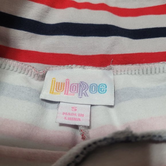 LuLaRoe Americana Biker Shorts - Picture 2 of 2